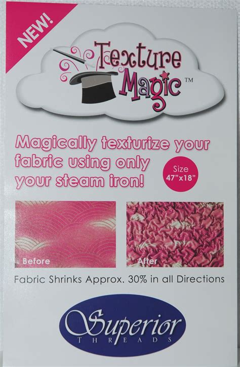 Texture Magic Shrinkinb Fabric: A Game-Changer in Quilting and Patchwork